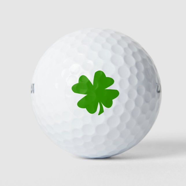 Clover image golf balls (Front)