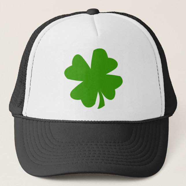 Clover image trucker hat (Front)
