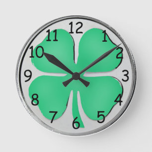 Clover Irish Wall Clock