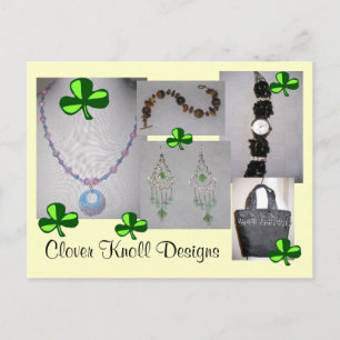 Clover Knoll Designs Postcard