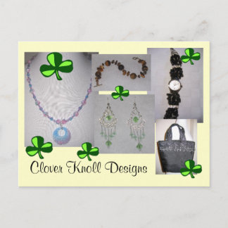Clover Knoll Designs Postcard