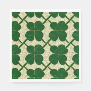 Clover Lattice Linen Napkin