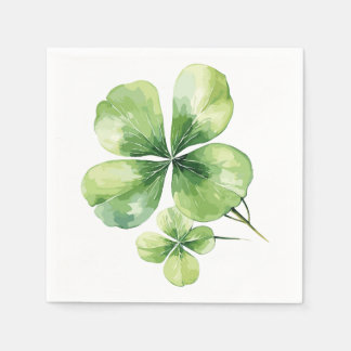 Clover leaf napkin