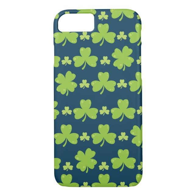 Clover Leaf Pattern Case-Mate iPhone Case (Back)