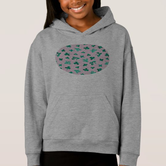 Clover Leaves Girls' Pullover Hoodie