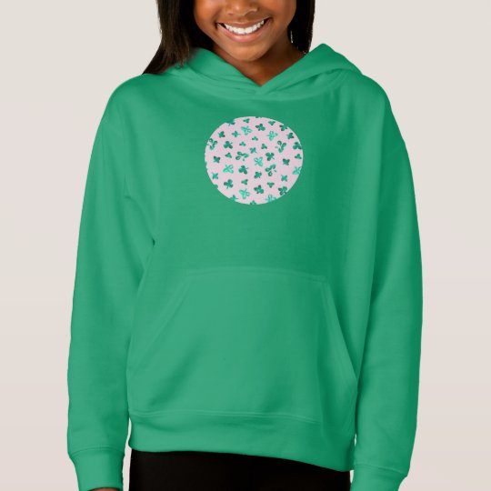 Clover Leaves Girls' Pullover Hoodie