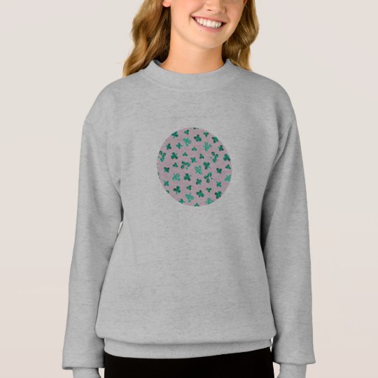 Clover Leaves Girls' Sweatshirt