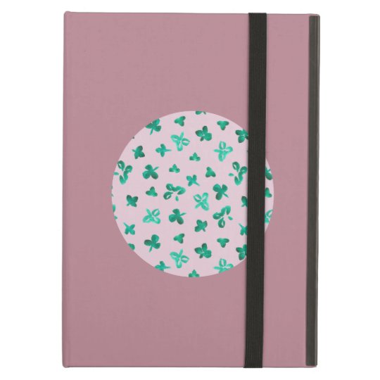 Clover Leaves iPad Air Case with No Kickstand