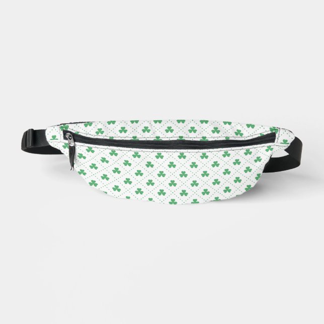 Clover Leaves Pattern St. Patrick's Day-53224 Bum Bags (Front)