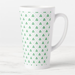 Clover Leaves Pattern St. Patrick's Day-53224 Latte Mug