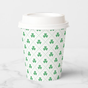 Clover Leaves Pattern St. Patrick's Day-53224 Paper Cups