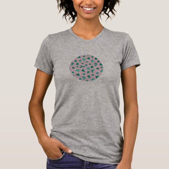 Clover Leaves Women's Crew Neck T-Shirt