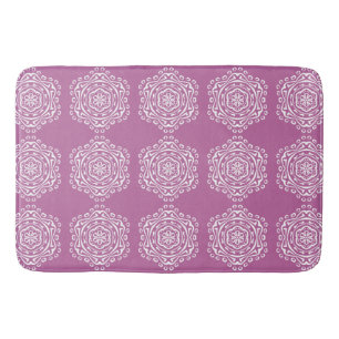 Clover Mandala Bath Mat