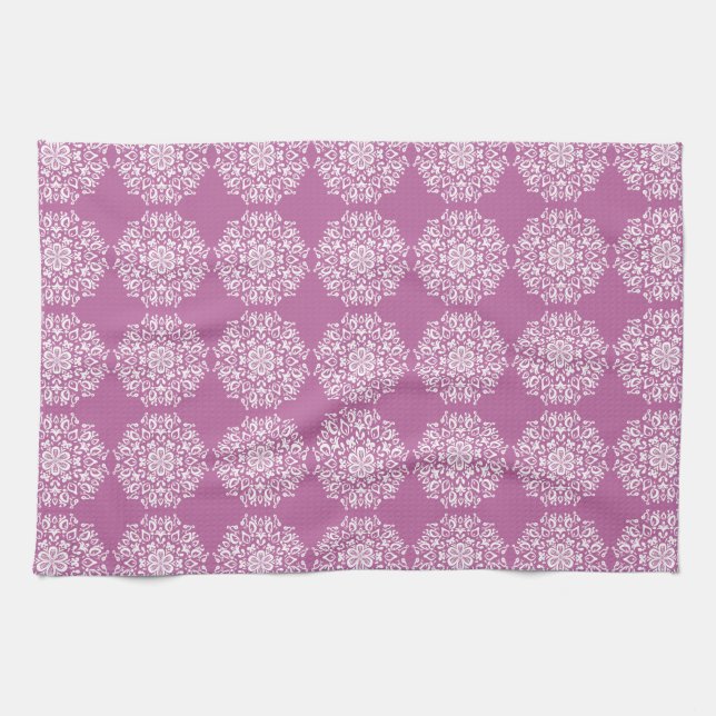 Clover Mandala Tea Towel (Horizontal)