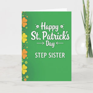 Clover Pattern Stepsister Card