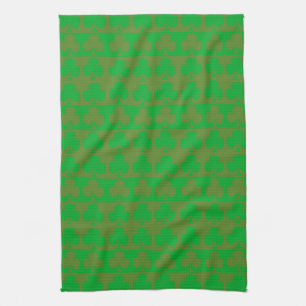 Clover Pattern Tea Towel
