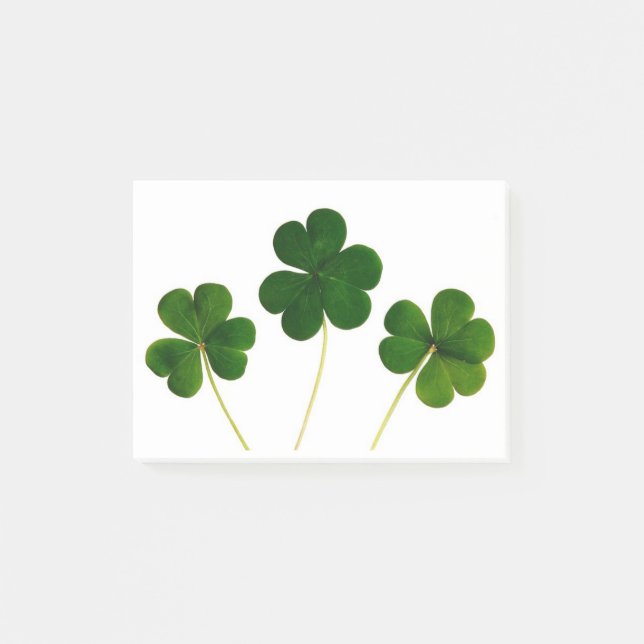 Clover 🍀 post-it notes (Front)