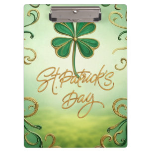 Clover Saint Patrick's Day Clipboard