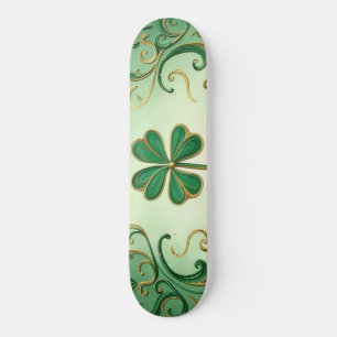 Clover Saint Patrick's Day Skateboard