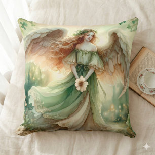 Clover Serenity Angel Cushion