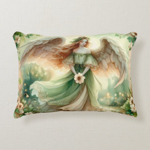 Clover Serenity Angel Decorative Cushion