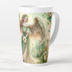 Clover Serenity Angel Latte Mug
