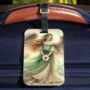 Clover Serenity Angel Luggage Tag