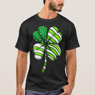 Clover Shamrock  Flag st Patricks Day  Men Women T-Shirt