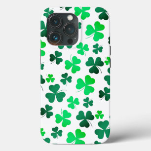Clover Shamrock Ireland Irish St Patrick's Day iPhone 13 Pro Case