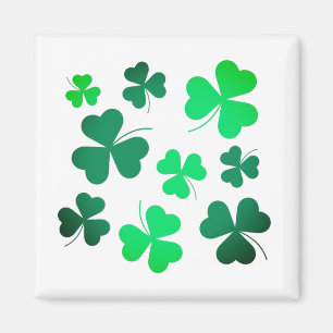 Clover Shamrock Irish Green Spring St Patrick Day Magnet