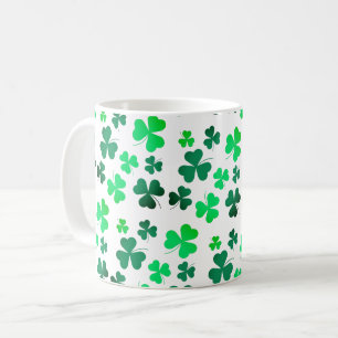 Clover Shamrock Irish Green Spring St Patricks Day Coffee Mug