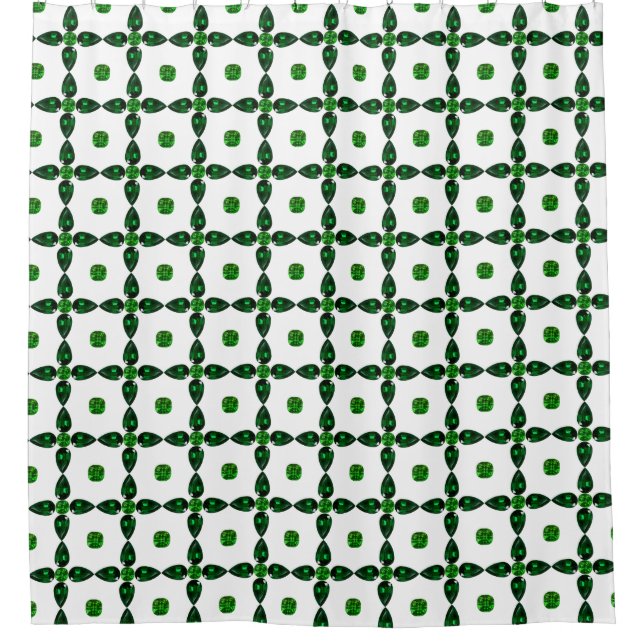 Clover Shower Curtain (Front)