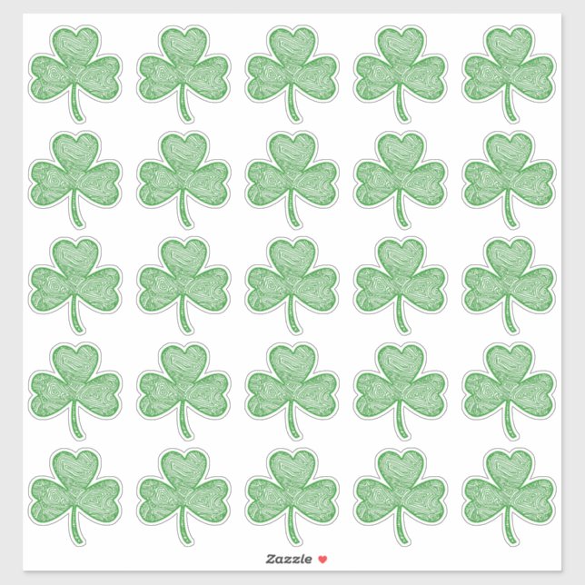 Clover Stickers (Sheet)