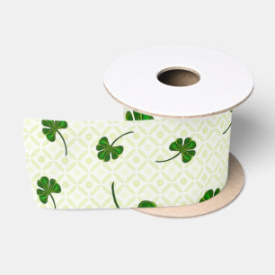 Clover Trail Whimsical Folk Art GIFTING Satin Ribbon