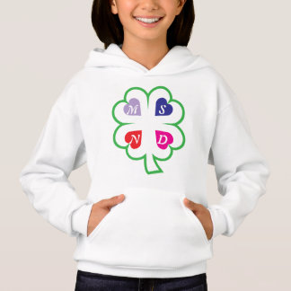 Clover with hearts