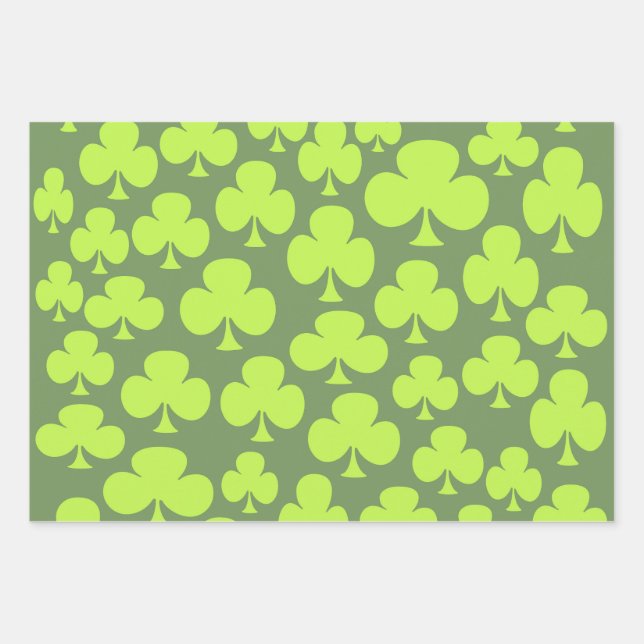 Clover Wrapping Paper Sheet (Front)