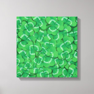 Clovers Canvas Print