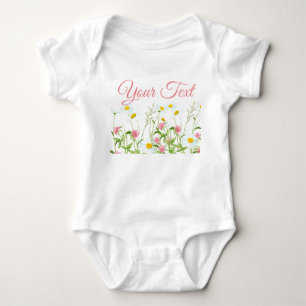 Clovers & Daisies Baby Bodysuit