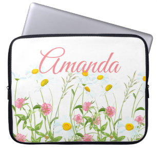 Clovers & Daisies Laptop Sleeve
