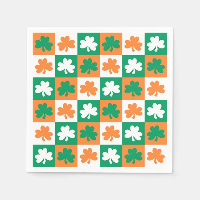 Clovers Napkin (Front)