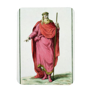 Clovis I (481-511) King of the Salian Franks from Magnet