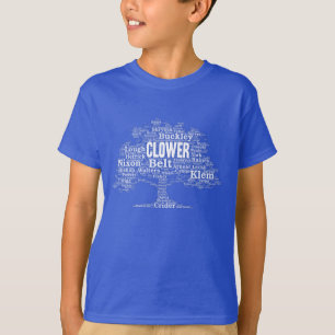 Clower Kid - White Print T-Shirt
