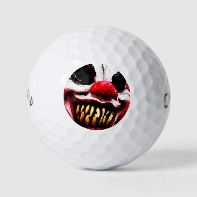Clown 1 cwb gbcnm golf balls (Front)