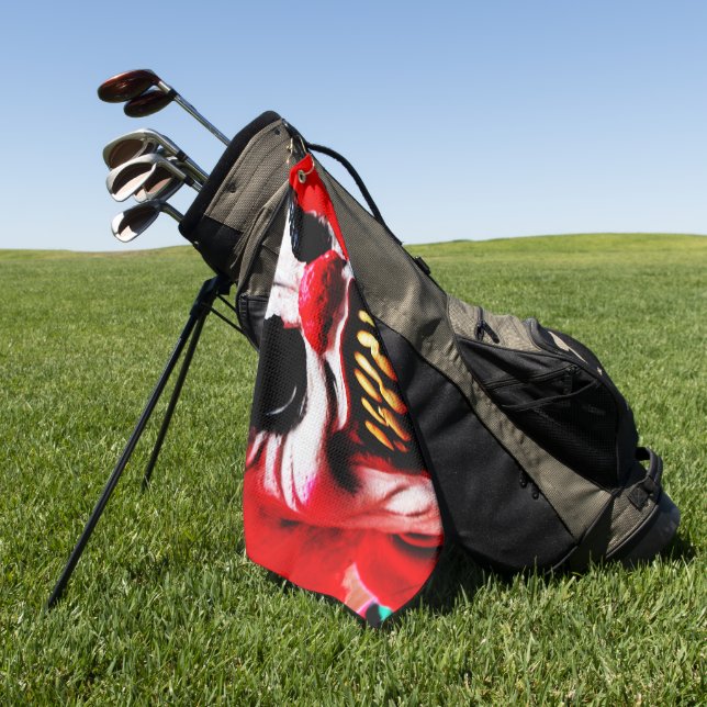 Clown 1 gtcnm golf towel (Green)