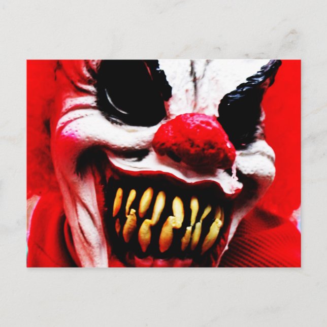Clown 1 pccnm postcard (Front)