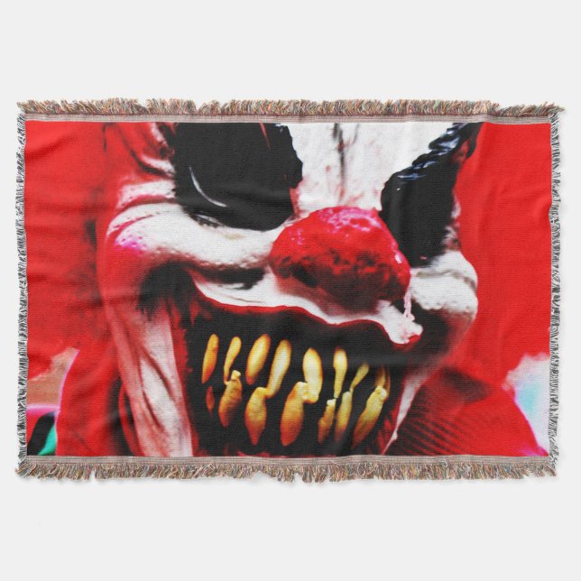 Clown 1 tbcna throw blanket (Front)