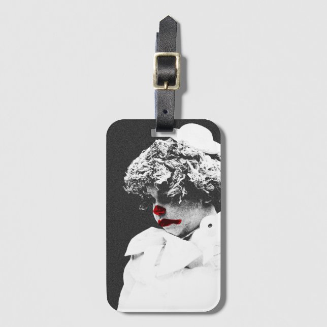 Clown 3 bc ltcnm luggage tag (Front Vertical)