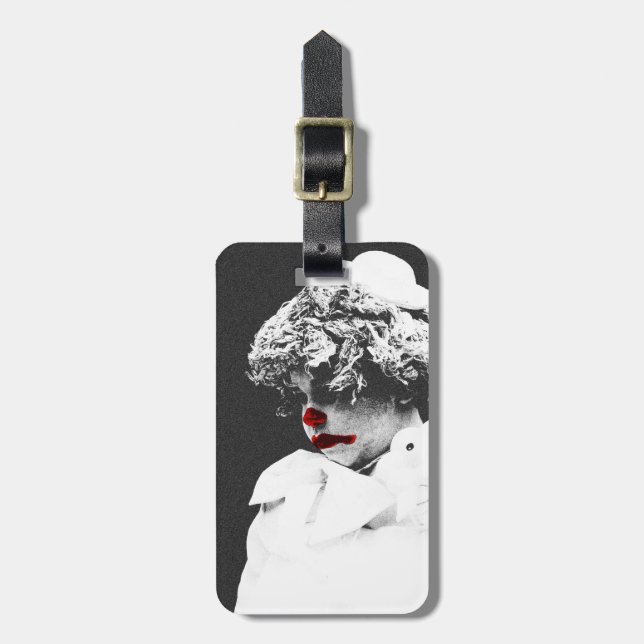 Clown 3 cd ltcnm luggage tag (Front Vertical)