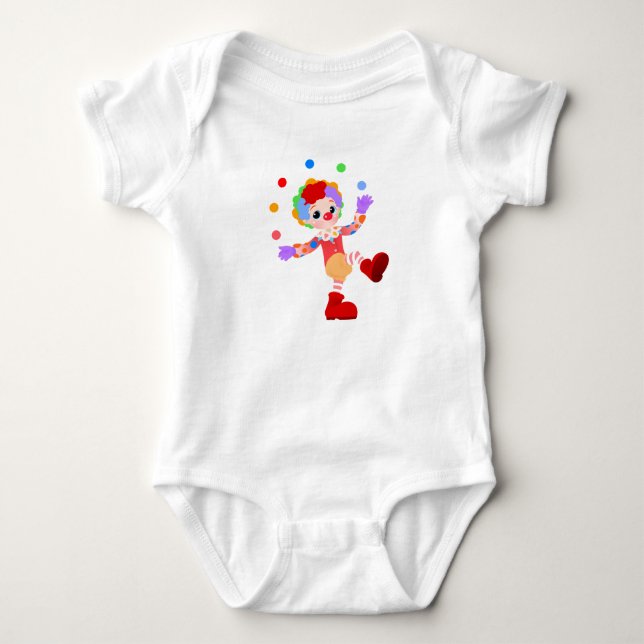 Clown Baby Bodysuit (Front)
