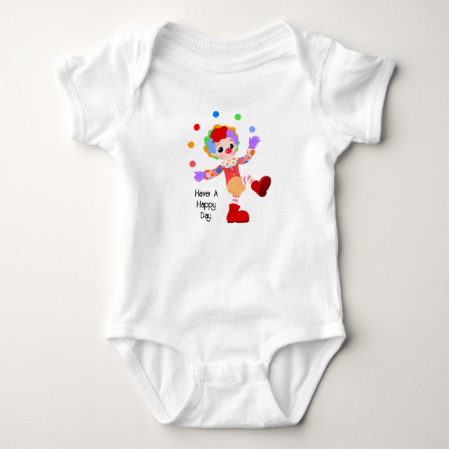 Clown Baby Bodysuit (Front)